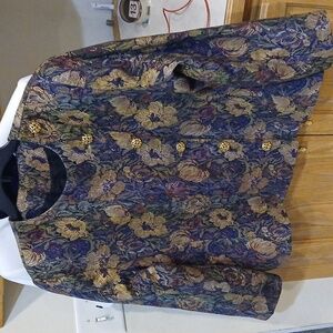 Doncaster CustomVintage 80’s Tapestry Jacket Blazer Sz L EUC. QUIET LUXURY